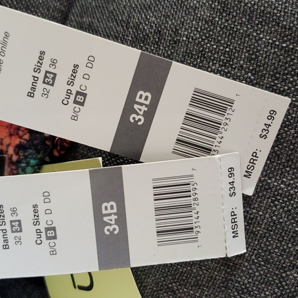 🍒Set Of 2 Sundazed Bikini Swim Tops Separates - Picture 6 of 10